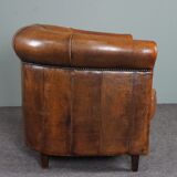 Club armchair in sheepskin, Joris