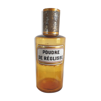 Pot de pharmacie poudre de reglisse