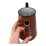 Enameled carafe