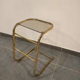 Golden side table