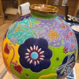 Vase Émaux de Longwy