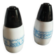 duo salt and pepper shaker Gemco blue flakes