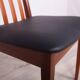 Leather and Teak Dining Chairs by Leslie Dandy for G-Plan, 1960s, Set of 6