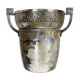 Art Deco champagne cooler with relief pattern, Sweden, 1930s
