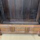 19th century Breton wardrobe in cherry, oak and chestnut