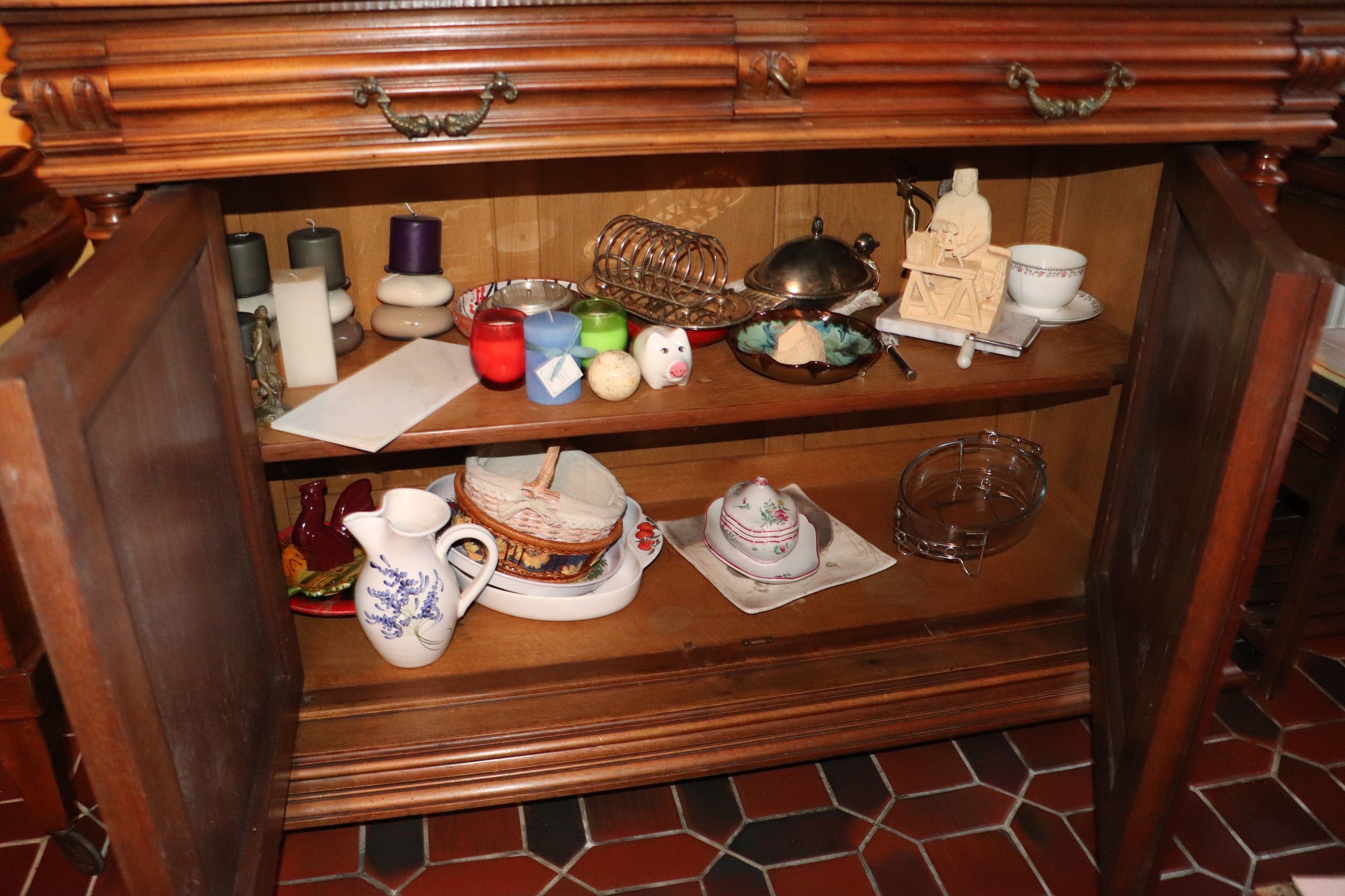 Henri II style sideboard