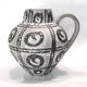 Beautiful vase Carstens 1960's Fat washes abstract décorby Heinz Siery