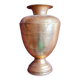 Gold metal vase