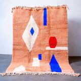 Colorful Moroccan wool rug 250cm x 150cm