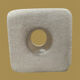 Cube lamp by Albert Tormos in limestone from the 60s 70s.
