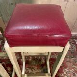 Set of 3 bar stools 1970