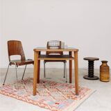 Walnut dining table 1950 Ex Czechoslovakia produced by UP Zavody