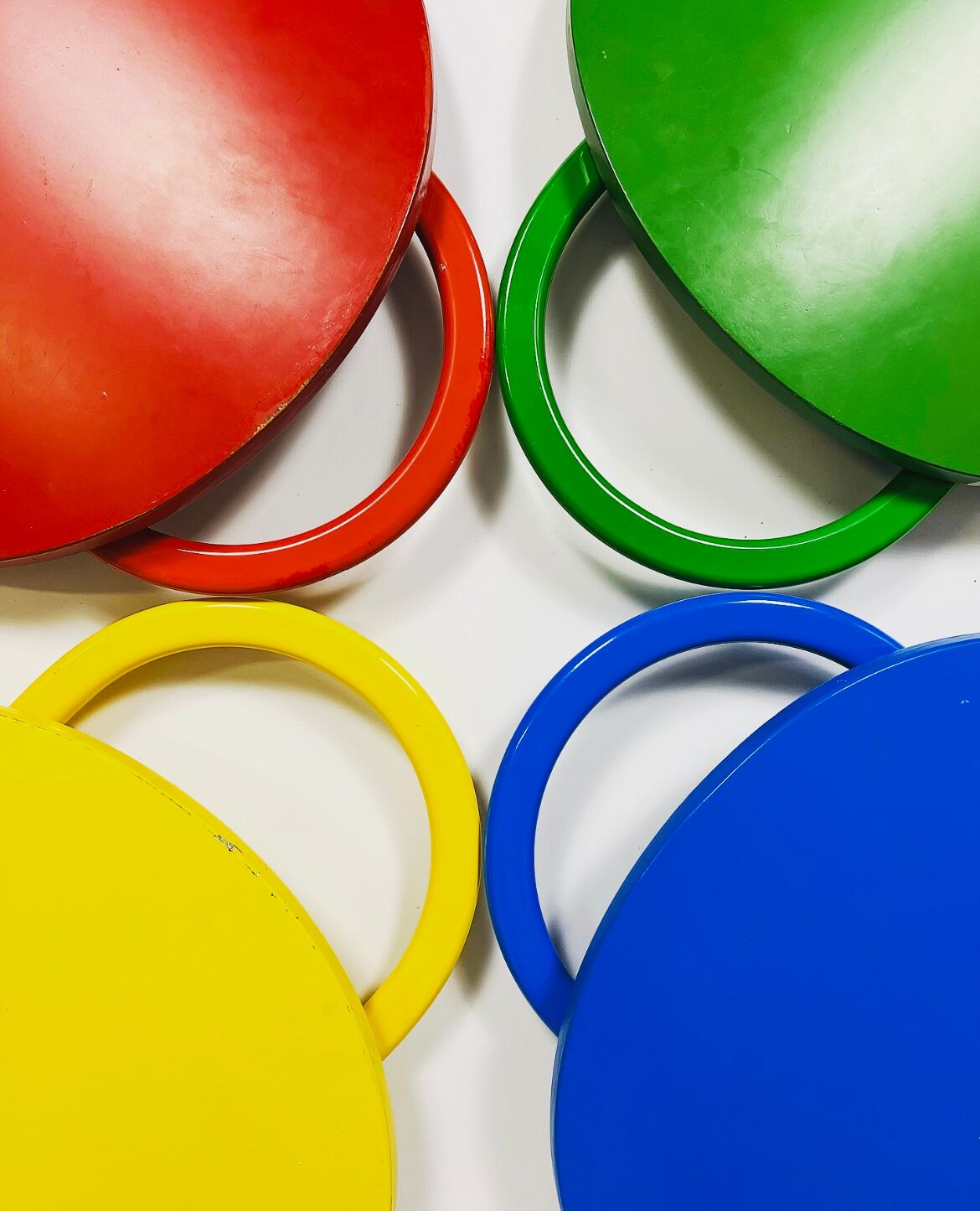 Dafne folding chair (colorful set) designed by Gastone Rinaldi