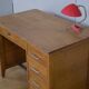 Bureau en chêne des années 50 60