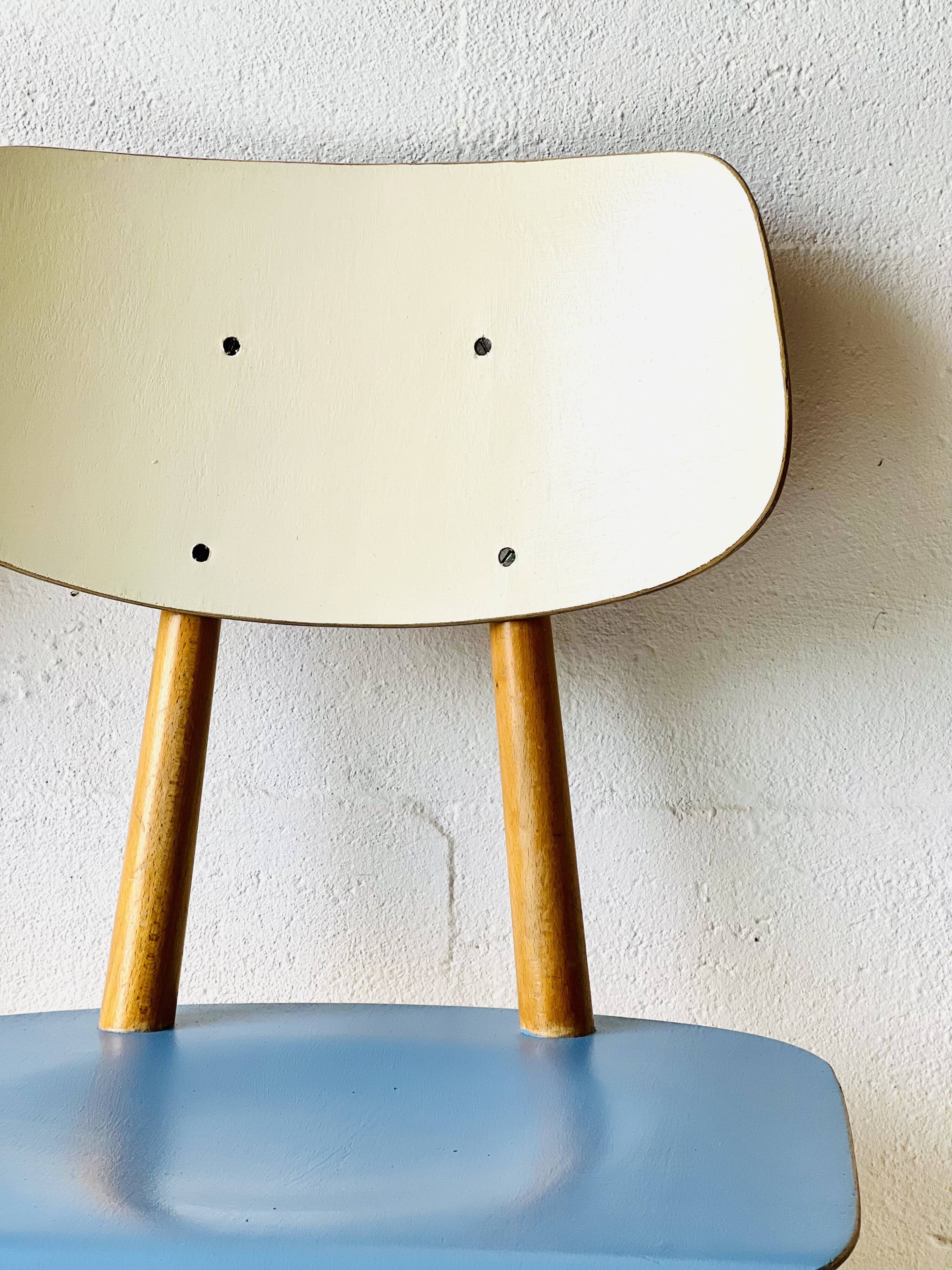 Chaises de salle à manger vintage de Ton, 1960'