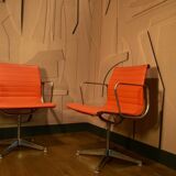Pair of armchairs by Ray & Charles Eames Herman Miller edition