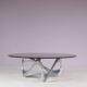 1970s "Snake" coffee table by Knut Hesterberg for Ronald Schmidt, Germany