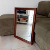 Vintage Italian mirror, beveled glass, 1960s