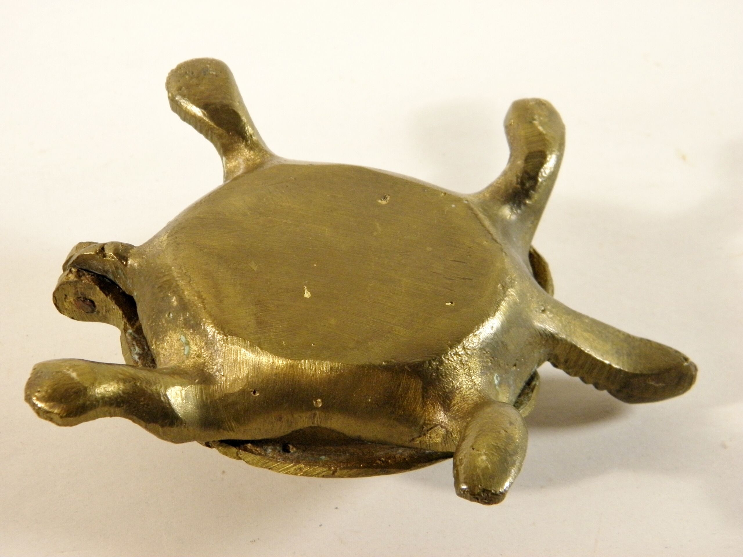 Brass "turtle" ashtray