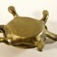 Cendrier " tortue " en laiton
