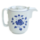 Coffee pot porcelain Marc Held for Coquet Limoges Bernardaud decoration