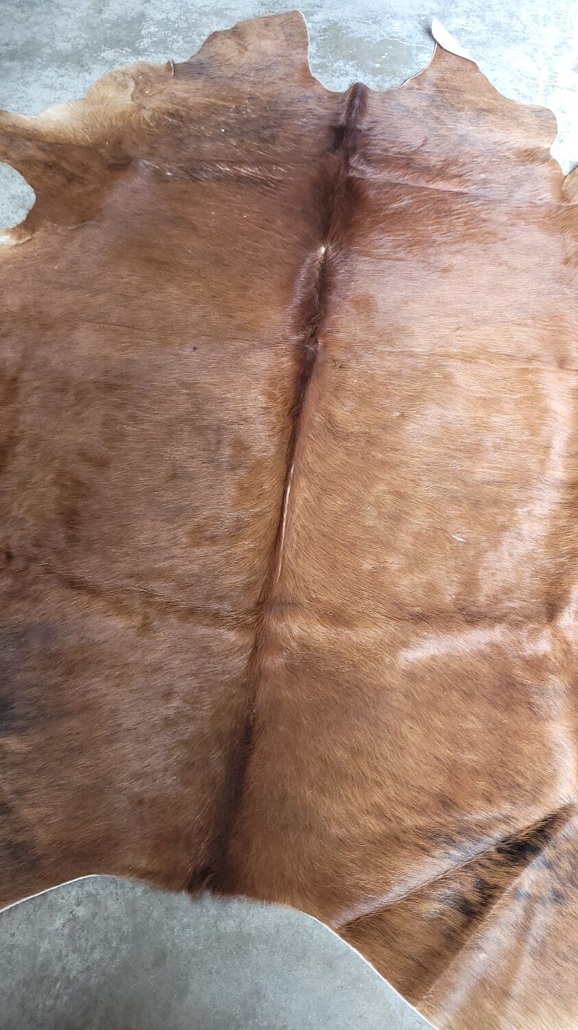 Vintage cowhide carpet 1970 2m20x1m90