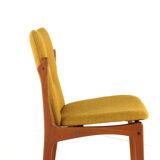 Set of 6 Vamdrup dining chairs 'Nyhavn' - new upholstery restored