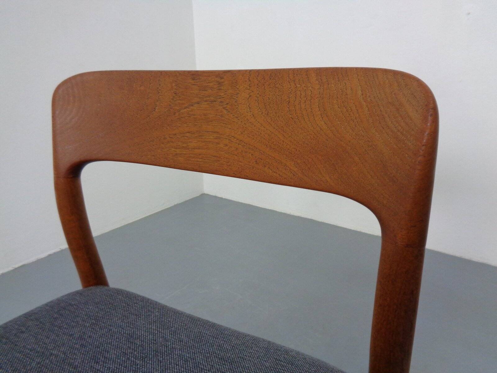 Danish Model 75 Chair in Oak by Niels Otto Møller for J.L. Møllers, 1960s