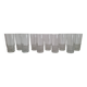 Water glasses or vintage aperitif glasses