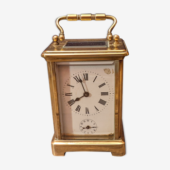 Nineteenth century officer's clock in perfect condition