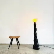 Lampe de sol Black Meteor par Jonathan Bocca pour Job Studio, Italie, 2023