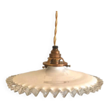 Opaline suspension, braided fabric cable