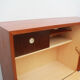1960s floating wall secretary in teak
