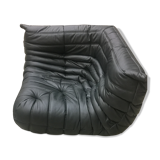"Togo" angle chair leather model designed by Michel Ducaroy 1973
