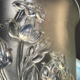 Large vase with 2 Art Deco handles signed Verlys