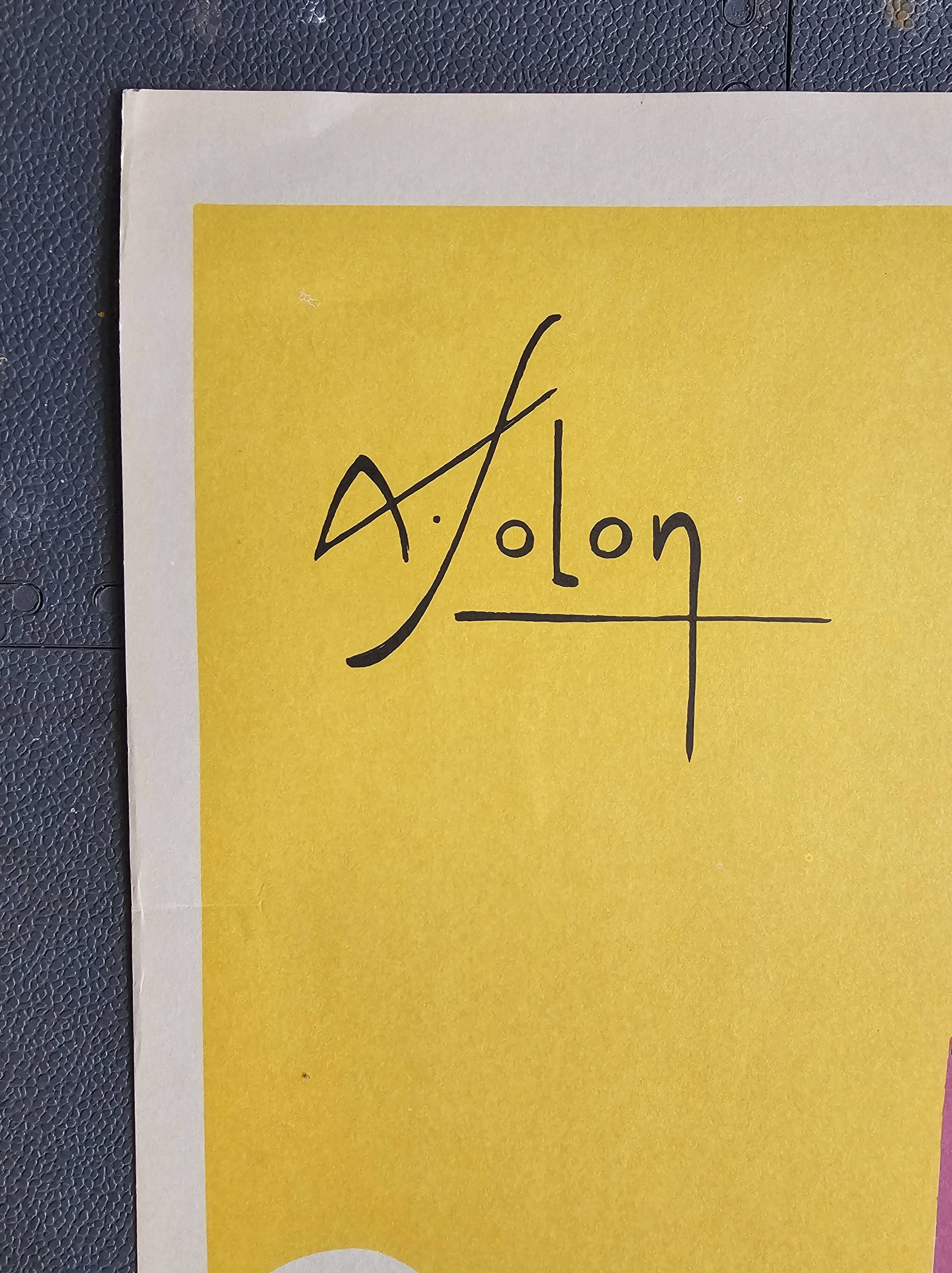 FARMAN AIRLINES poster - Albert Solon