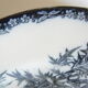 Lot of 4 plates flat land of iron Lunéville model chick