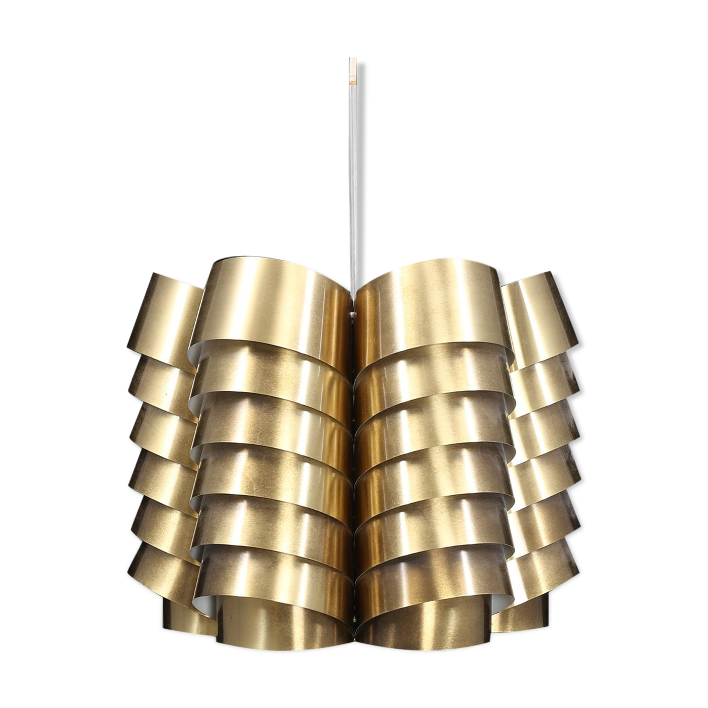 Mid Century Pendant Lamp by Hans-Agne Jakobsson for Markaryd,