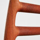 Chaises de salle à manger modèle 78 par Niels O. Møller pour J.L. Møllers