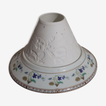 Limoges Haviland Empress Empress Eugenie porcelain lithophanie lamp
