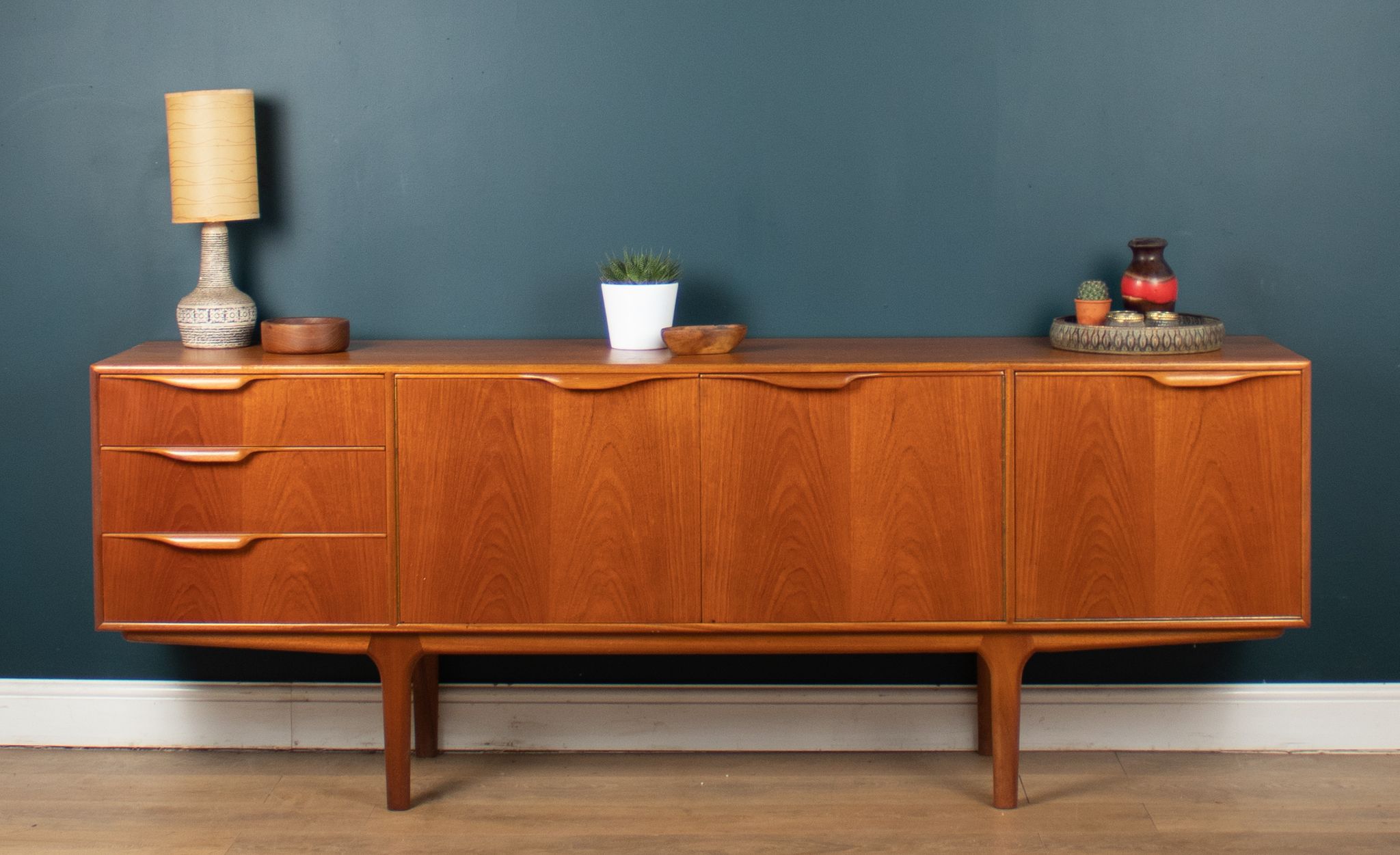 Retro Teak 1960s Long Mcintosh of Kirkcaldy Dunvegan Sideboard Tom Robertson