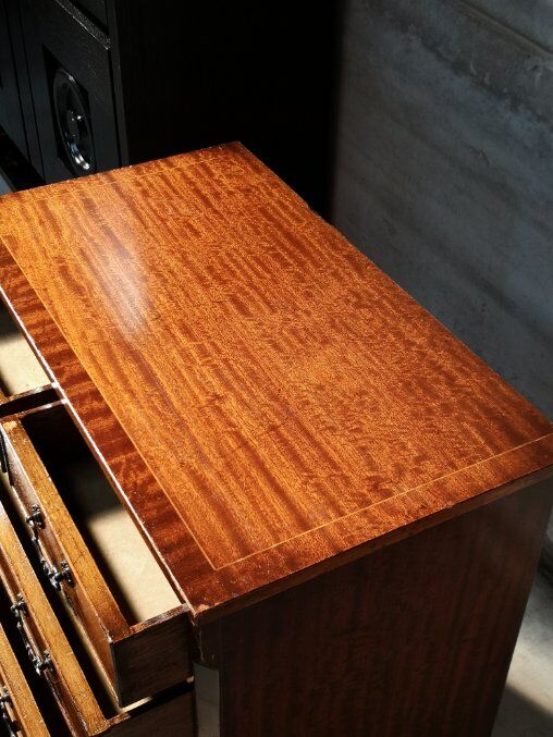 English mahogany chest of drawers 1960/1970