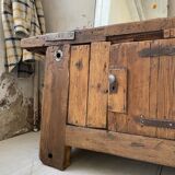 Established former brutalist console oak pine