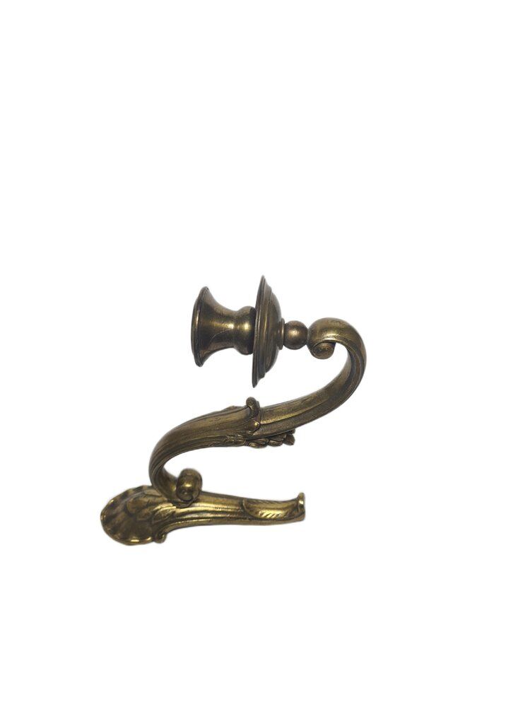 Classicist bronze wall lamp, Germany, 1900s