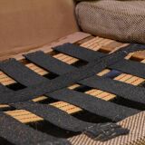 Canapé trois places vintage en palissandre 1960