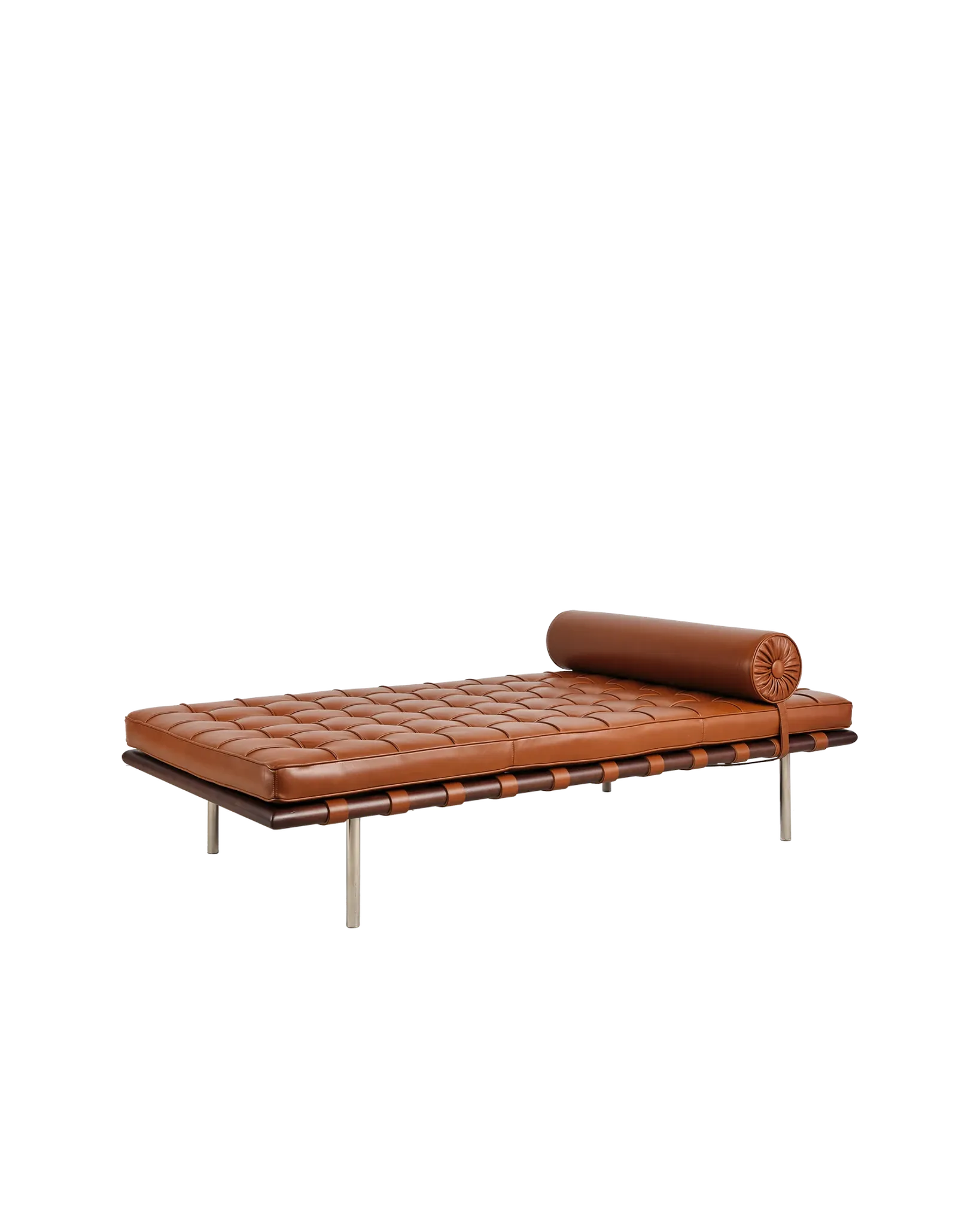 Meridian Barcelona in leather by Mies van der Rohe, Knoll International