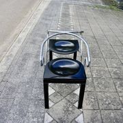 Paire de chaise vintage space age 1980