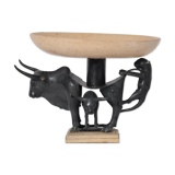 Etruscan style table center, 1970s.