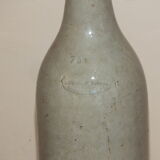 Old bottle in glazed clay of Saône et Loire