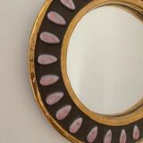 Mirror "Almonds" by Mithé Espelt - 1954